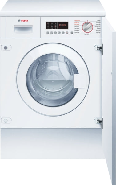 BOSCH Series 6, Washer dryer, 7/4 kg WKD28543GB built in