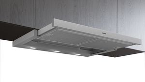 IQ300, Telescopic cooker hood, 90 cm, Silver metallic LI94MA531B