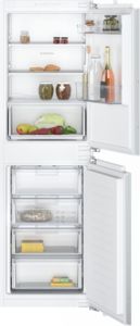 N 30, built-in fridge-freezer with freezer at bottom, 177.2 x 54.1 cm, flat hinge KI7851FE0G