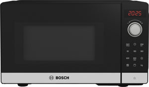 BOSCH Series 2, Free-standing microwave, 44 x 26 cm, Stainless steel FEL023MS2B