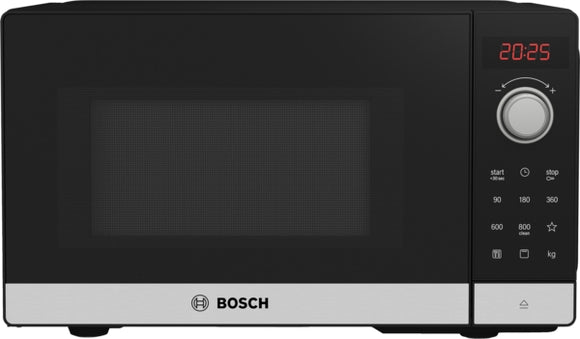 BOSCH Series 2, Free-standing microwave, 44 x 26 cm, Stainless steel FEL023MS2B