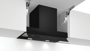 N 70, Integrated Design Hood, 60 cm, Clear glass black printed D65XAM2S0B