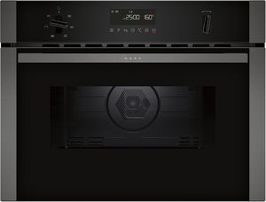 N 50, Built-in microwave oven with hot air, 60 x 45 cm, Graphite-Grey C1AMG84G0B