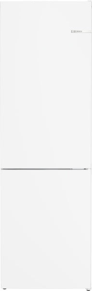 BOSCH Series 4, free-standing fridge-freezer with freezer at bottom, 186 x 60 cm, White KGN362WDFG