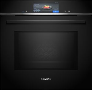 IQ700, Built-in oven with microwave-function, 60 x 60 cm, Black HM778GMB1B