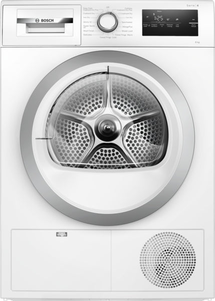 BOSCH Series 4, Condenser tumble dryer, 8 kg WTN83203GB