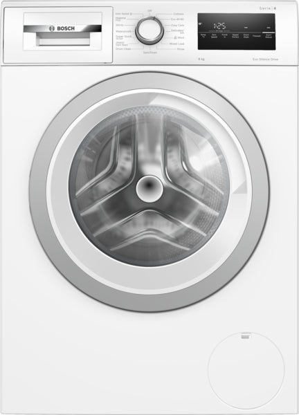 BOSCH Series 4, Washing machine, front loader, 8 kg, 1400 rpm WAN28258GB