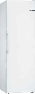 BOSCH Series 4, free-standing freezer, 186 x 60 cm, White GSN36VWEPG