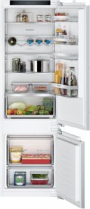 IQ300, built-in fridge-freezer with freezer at bottom, 177.2 x 54.1 cm, flat hinge KI87VVFE0G