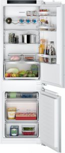 IQ300, built-in fridge-freezer with freezer at bottom, 177.2 x 54.1 cm, flat hinge KI86VVFE0G