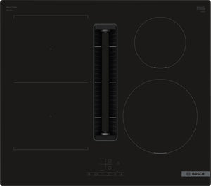 BOSCH Series 4, Induction hob with integrated ventilation system, 60 cm, surface mount without frame PVS611B16E