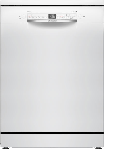 BOSCH Series 2, free-standing dishwasher, 60 cm, White SMS2HVW67G