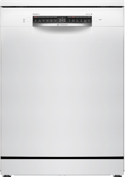 BOSCH Series 6, free-standing dishwasher, 60 cm, White SMS6ZCW10G