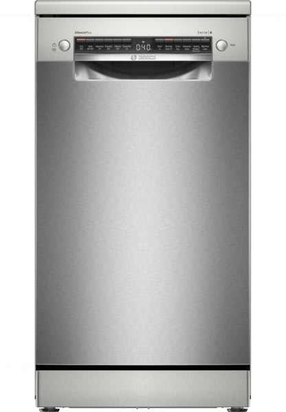 BOSCH Series 4, free-standing dishwasher, 45 cm, Brushed steel anti-fingerprint SPS4HMI49G