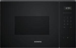 IQ500, Built-in microwave, 59 x 38 cm, Black BF555LMB1B