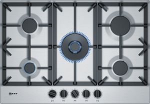 N 70, Gas hob, 75 cm, Stainless steel T27DS59N0