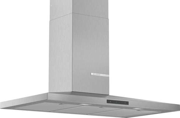 Series 4, Wall-mounted cooker hood, 90 cm, Stainless steel DWQ96DM50B