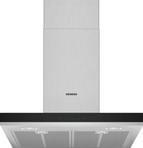 IQ300, Wall-mounted cooker hood, 60 cm, Stainless steel LC67BHM50B