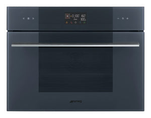 Smeg Linea, Compact Combi Microwave Oven Neptune Grey 536.74.354