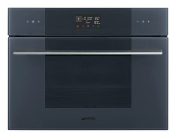 Smeg Linea, Compact Combi Microwave Oven Neptune Grey 536.74.354