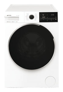 Smeg Washing Machine, Freestanding, White and Black 536.94.177