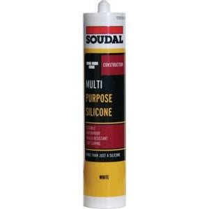 Multi-Purpose Sealant, Tube 270 ml, Soudal Silicone